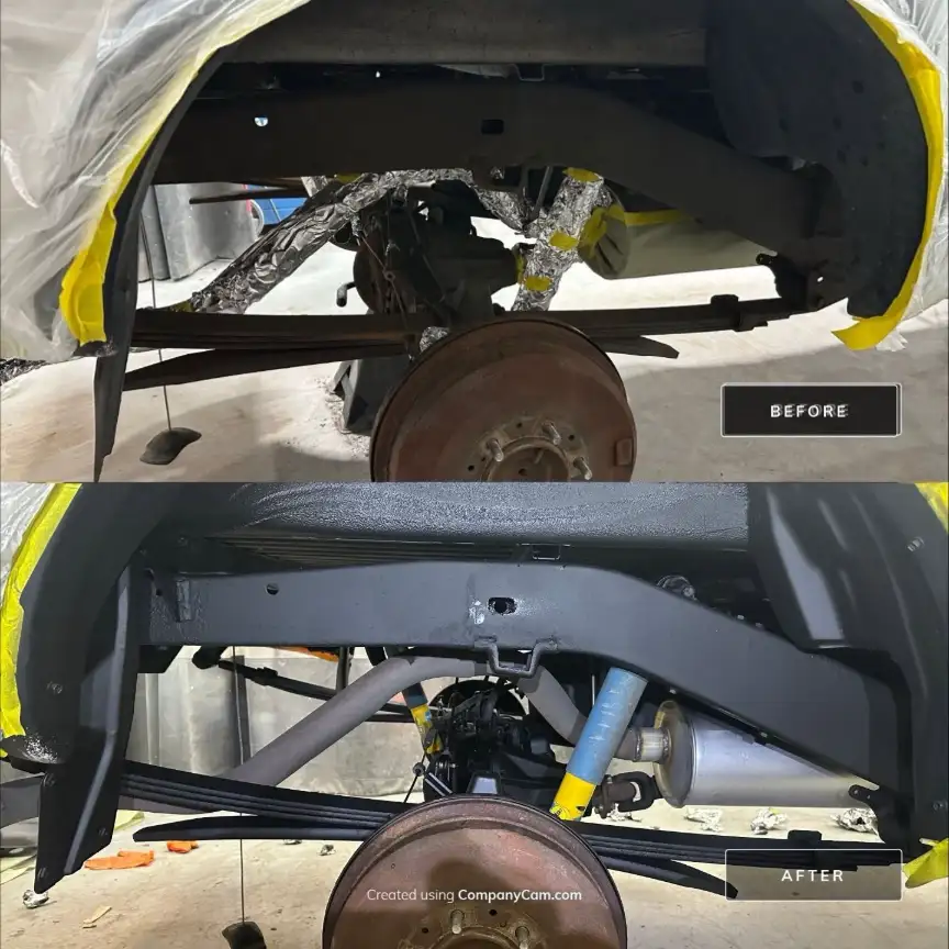 2000 Toyota Tacoma Undercoating & Rust Removal
